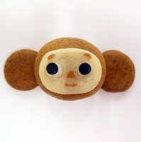 あわ家惣兵衛の「チェブラーシカ饅頭」（270円）。1日限定50個。