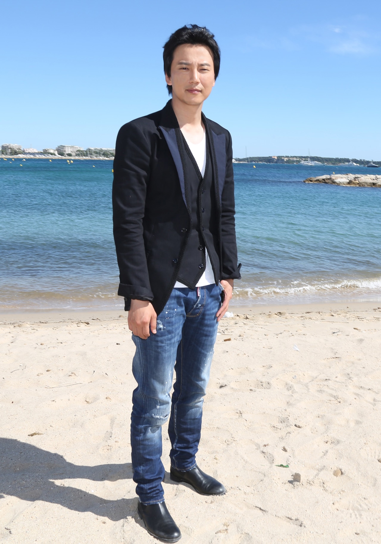第68回カンヌ国際映画祭に出席したキム・ナムギル。 (c)2015 CJ CGV Co., Ltd. ALL RIGHTS RESERVED　