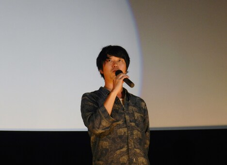 「バクマン。」“裏舞台挨拶”に登壇した新井浩文。