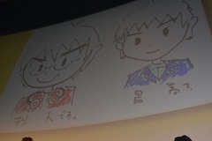 バクマン 初日でキャストらが 勝利 トーク 佐藤 神木のイラストも公開 映画ナタリー