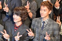 舞台挨拶の様子。