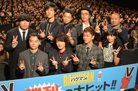 「バクマン。」初日舞台挨拶の様子。