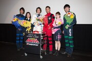 「特捜戦隊デカレンジャー 10 YEARS AFTER」リリース直前上映イベントの様子。