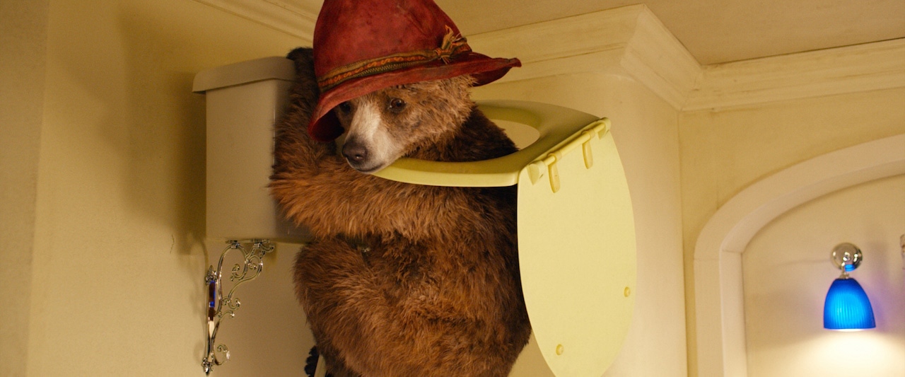 映画「パディントン」のワンシーン。 (c)2014 STUDIOCANAL S.A.  TF1 FILMS PRODUCTION S.A.S Paddington Bear TM, Paddington TM AND PB TM are trademarks of Paddington and Company Limited