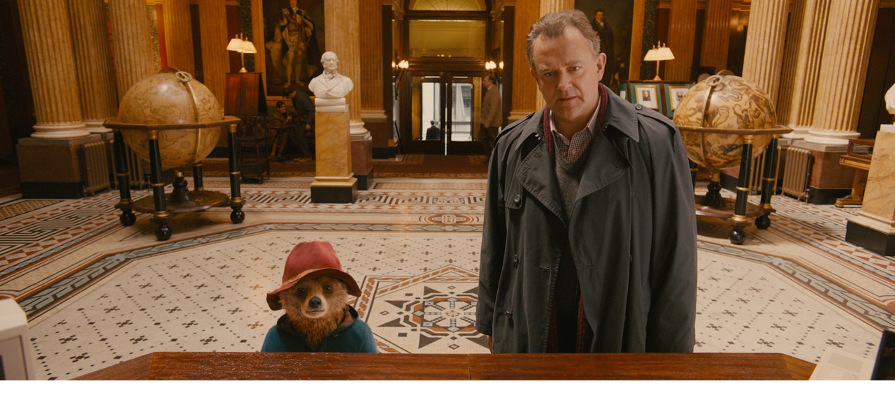 映画「パディントン」のワンシーン。 (c)2014 STUDIOCANAL S.A.  TF1 FILMS PRODUCTION S.A.S Paddington Bear TM, Paddington TM AND PB TM are trademarks of Paddington and Company Limited