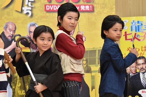 左から藤原右成くん、志保澤泰斗くん、真部晟凪くん。