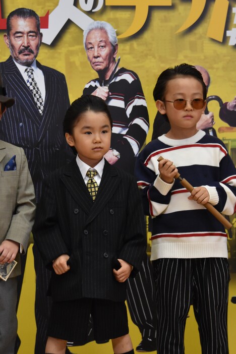 左から寺田心くん、石倉来透くん。