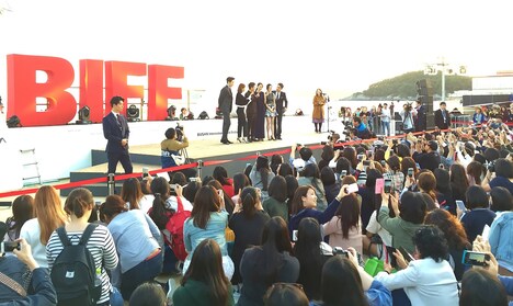第20回釜山国際映画祭にて10月5日に開催されたイベント、アジアキャスティングマーケットの様子。