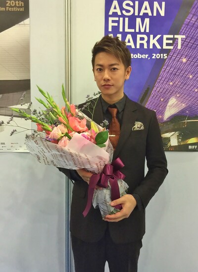第20回釜山国際映画祭のアジアキャスティングマーケットに参加した佐藤健。