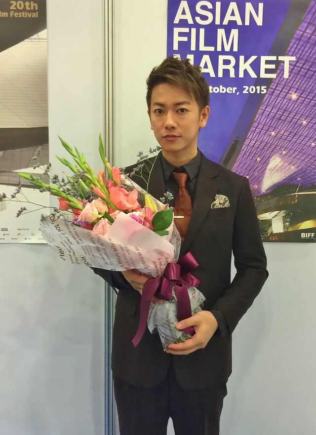 第20回釜山国際映画祭のアジアキャスティングマーケットに参加した佐藤健。