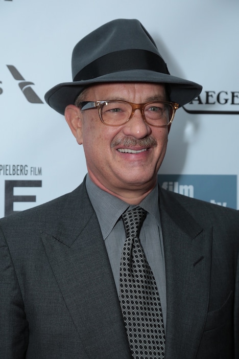 第53回ニューヨーク映画祭に出席したトム・ハンクス。(c)Twentieth Century Fox Film Corporation and DreamWorks II Distribution Co., LLC.  Not for sale or duplication.