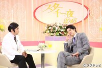 三谷幸喜（左）と小栗旬（右）。