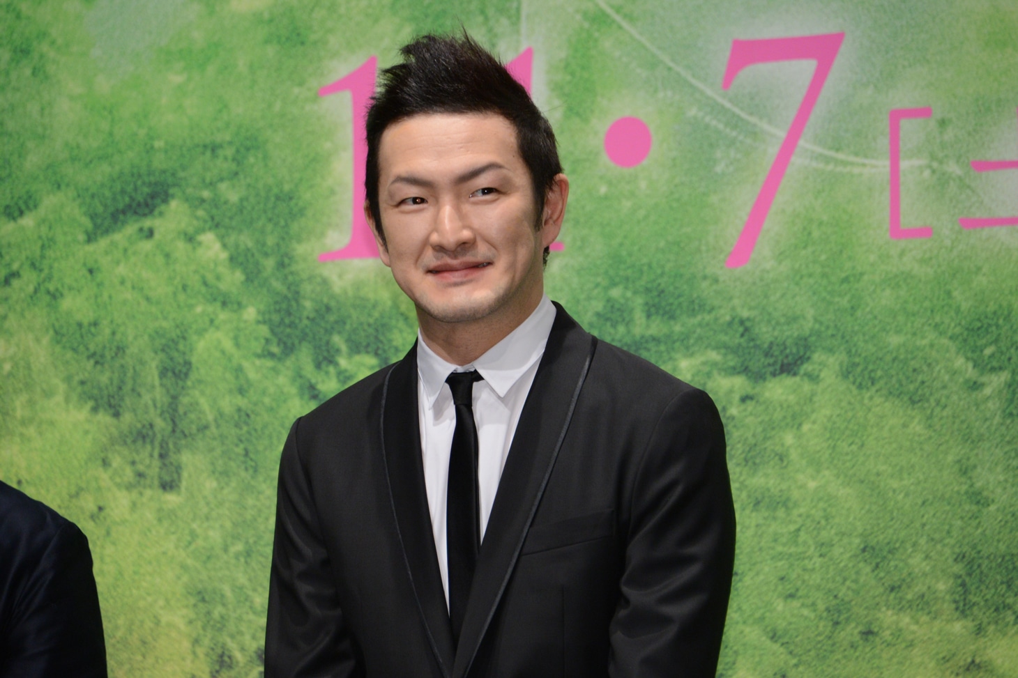 ヤクザの2代目組長・大下一龍役の中村獅童。