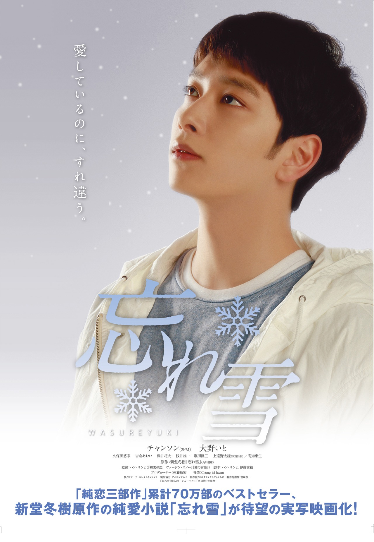 「忘れ雪」ポスタービジュアル