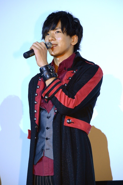 仮面ライダーナックルことザック役の松田岳。