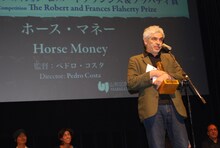 山形国際ドキュメンタリー映画祭2015で大賞に輝いたペドロ・コスタ。
