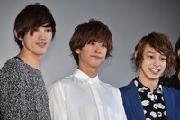 左から廣瀬大介、赤澤燈、杉江大志。