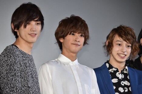 左から廣瀬大介、赤澤燈、杉江大志。