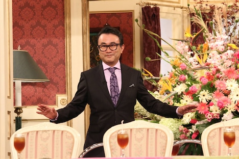 「SMAP×SMAP」の「ビストロSMAP」に登場した三谷幸喜。 (c)フジテレビ