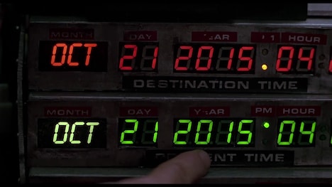 「バック・トゥ・ザ・フューチャーPART2」 (c) 1989 Universal Studios. All Rights Reserved.