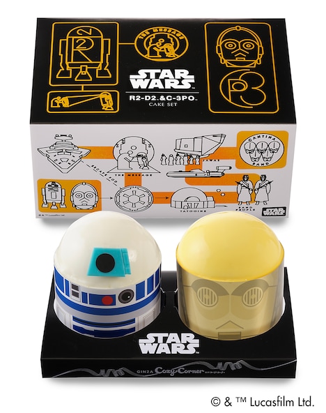「“R2-D2＆C-3PO”ケーキセット」（1404円）