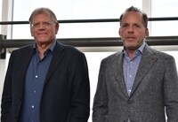 左からロバート・ゼメキス、ジャック・ラプキー。