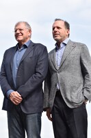 左からロバート・ゼメキス、ジャック・ラプキー。