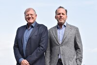 左からロバート・ゼメキス、ジャック・ラプキー。