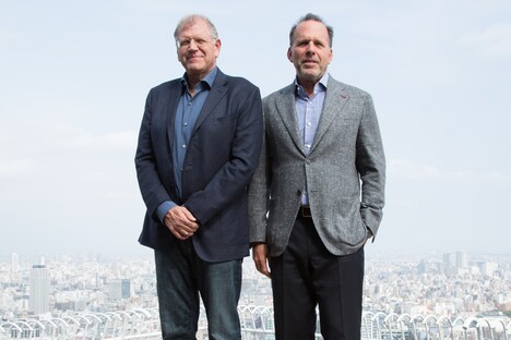 左からロバート・ゼメキス、ジャック・ラプキー。