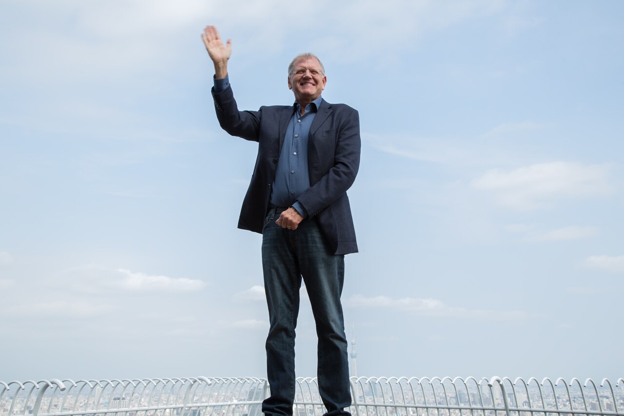 ロバート・ゼメキス、「ザ・ウォーク」引っ下げ地上200mで来日記者会見