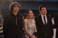 オムニバス映画プロジェクト「アジア三面鏡」の行定勲、ソト・クォーリーカー、ブリランテ・メンドーサ。