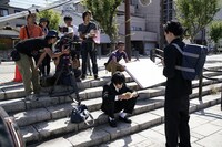 映画「セトウツミ」撮影風景