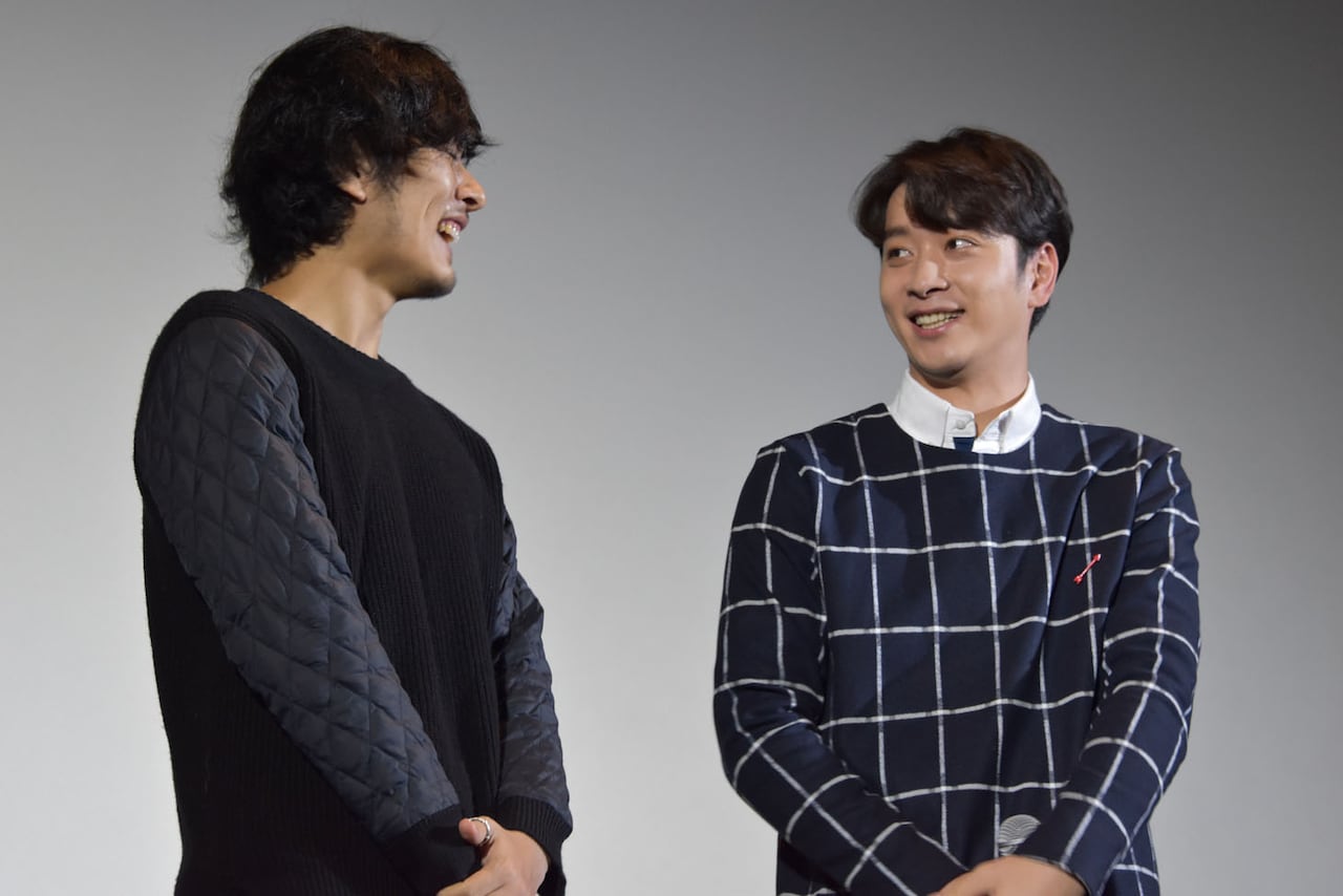 野獣ボディ！2PMチャンソン、主演映画「忘れ雪」舞台挨拶で照れ笑い