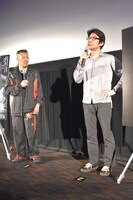 左から辰吉丈一郎、阪本順治。