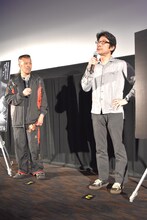 左から辰吉丈一郎、阪本順治。