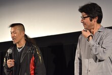 左から辰吉丈一郎、阪本順治。