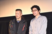 左から辰吉丈一郎、阪本順治。