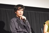 全身濡れた状態での演技が大変だったと話す川口覚。