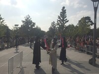 「スター・ウォーズ」のキャラクターに扮した超特急。（写真提供：SDR）