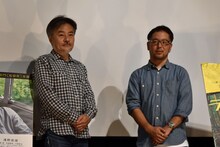 左から黒沢清、菊地健雄。