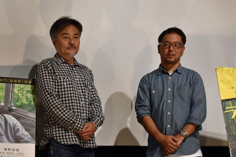 左から黒沢清、菊地健雄。