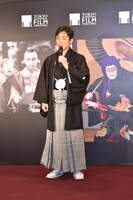 2015年10月26日に行われた第28回東京国際映画祭の公式イベント「歌舞伎座スペシャルナイト」にて、片岡愛之助。