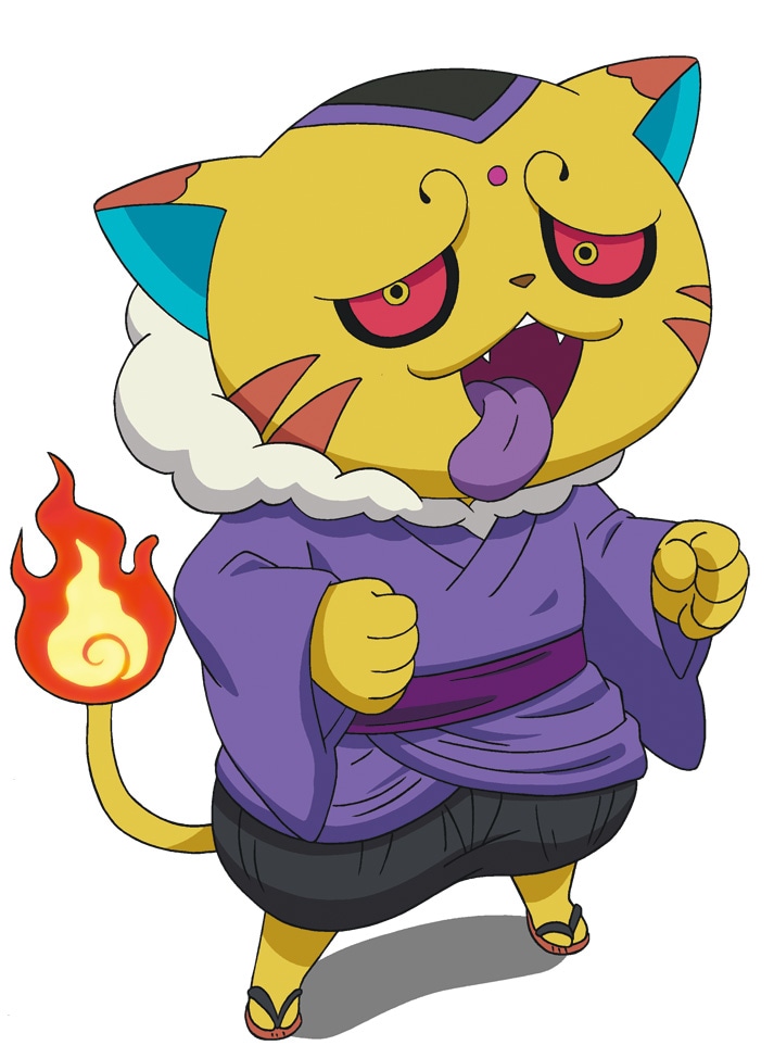 博多華丸が声を担当するキャラクター、妖怪・猫きよ。