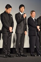 「劇場版 MOZU」ワールドプレミア完成記念トークショーの様子。