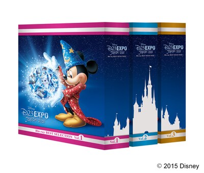 D23 Expo Japan 2015 開催記念 ディズニー・ブルーレイ・ベストセレクション Vol.1～3