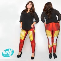 「We Love Leggings」アイアンマンデザイン