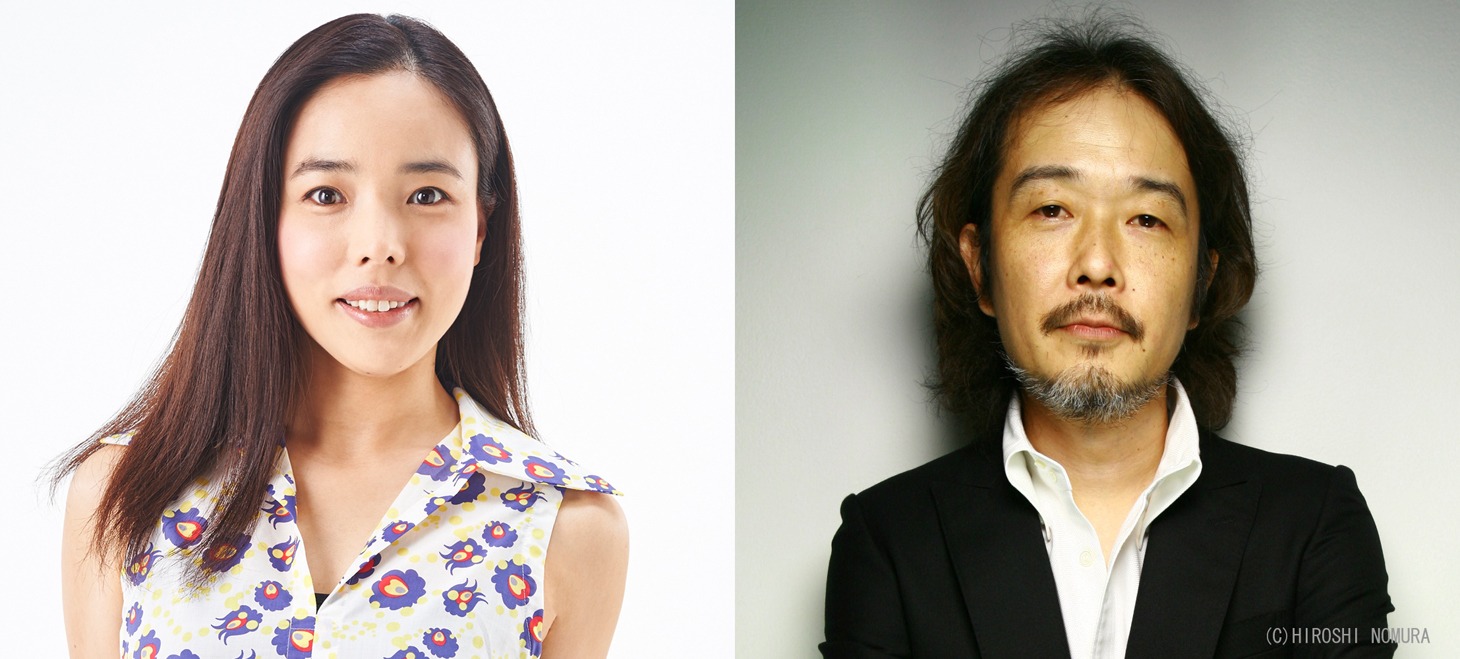 「マルガリータで乾杯を！」トークイベントに出演する安藤玉恵（左）とリリー・フランキー（右）。