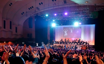 「THE SOUND OF TIGER ＆ BUNNY」の様子。 (c)BNP / T&B PARTNERS (c)BNP / T&B MOVIE PARTNERS
