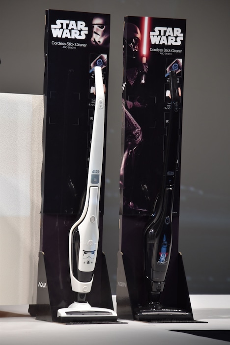 「STAR WARSのコードレス スティック クリーナー」