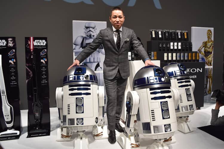 等身大R2-D2やダース・ベイダーマスクが家電に！AQUA新シリーズ発表 